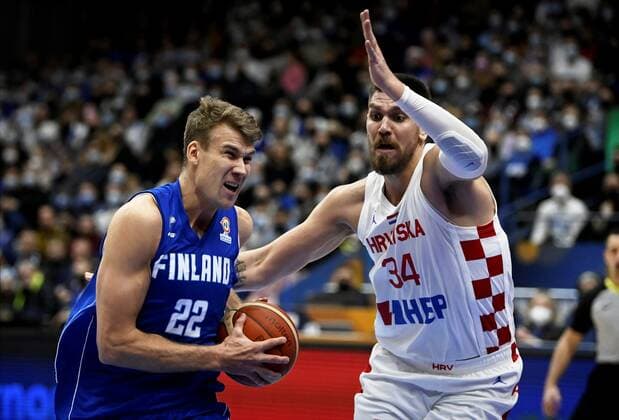 Basketball, European Championship Quali, Finland - Croatia