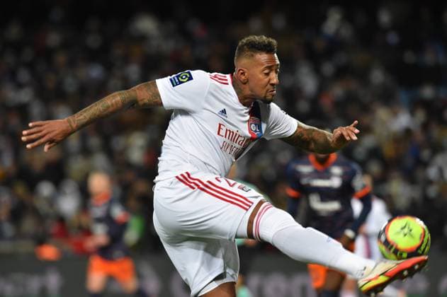 Jerome Boateng (lyon) FOOTBALL : Montpellier Herault Sporting Club vs Olympique Lyonnais - Ligue 1 Uber Eats - 28 11 2021 FredericChambert Panoramic 