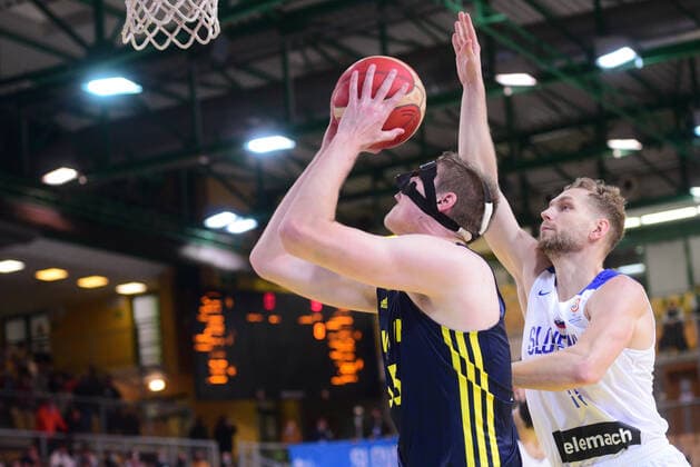 Basketball, World Cup Quali, Sweden - Slovenia