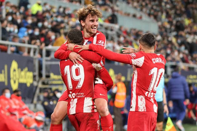Football, CL, Atletico Madrid - Bayerns opponent in the last 16