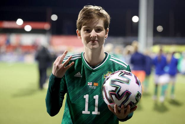 Football, Women, European Championship Squad 2022, Northern Ireland National Team