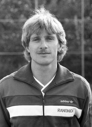 17 07 85 VfB Stuttgart II photo session 1985 1986 Germany, Stuttgart, 17 07 1985, football, amateurs, VfB Stuttgart II photo session season 1985 1986 Ralf Rangnick coach