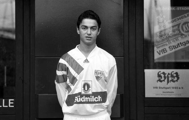 01 07 93 U19 VfB Stuttgart photo session season 1993 1994 Germany, Stuttgart, 01 07 1993, Football, A Juniors, U19 VfB Stuttgart photo session season 1993 1994 Ante Covic