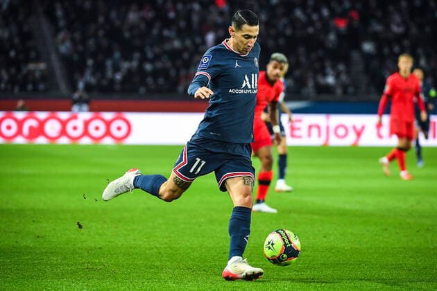 December 1, 2021, Paris, France, France: Angel DI MARIA of PSG during the Ligue 1 match between Paris Saint-Germain (PSG) and OGC Nice at Parc des Princes stadium on December 01, 2021 in Paris, France. Paris France - ZUMAm308 20211201_zsp_m308_002 Copyright: xMatthieuxMirvillex