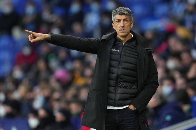 ESP: RCD Espanyol-Real Sociedad. La Liga Santander Real Sociedad head coach Imanol Alguacil during the La Liga match between RCD Espanyol v Real Sociedad played at RCDE Stadium on November 28, 2021 in Barcelona, Spain. kpng Copyright: xSergioxRuizx xPRESSINPHOTOx PS_211128_1095