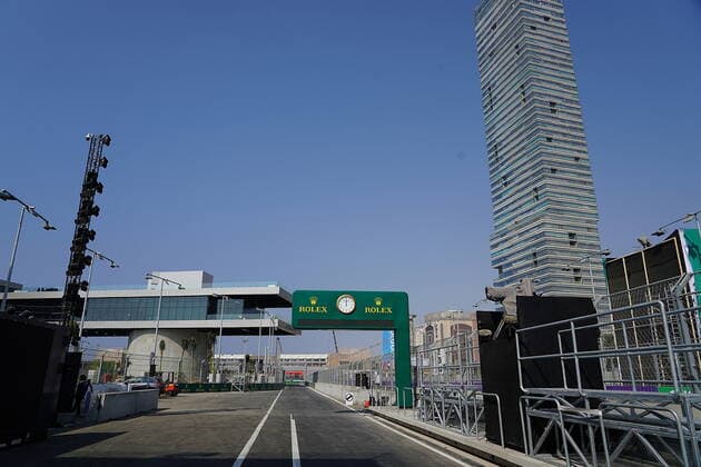 Formula 1 Saudi Arabia Grand Prix 02 12 2021, Jeddah Corniche Circuit, Jeddah, Formula 1 Saudi Arabia Grand Prix ,in the picture overview of the track in Jeddah. nordphotoxGmbHx xBratic nph00250