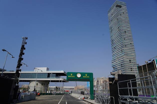 Formula 1 Saudi Arabia Grand Prix 02 12 2021, Jeddah Corniche Circuit, Jeddah, Formula 1 Saudi Arabia Grand Prix ,in the picture overview of the track in Jeddah. nordphotoxGmbHx xBratic nph00250
