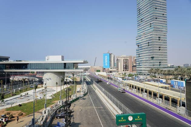 Formula 1 Saudi Arabia Grand Prix 02 12 2021, Jeddah Corniche Circuit, Jeddah, Formula 1 Saudi Arabia Grand Prix ,in the picture overview of the track in Jeddah. nordphotoxGmbHx xBratic nph00250