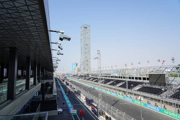 Formula 1 Saudi Arabia Grand Prix 02 12 2021, Jeddah Corniche Circuit, Jeddah, Formula 1 Saudi Arabia Grand Prix ,in the picture overview of the track in Jeddah. nordphotoxGmbHx xBratic nph00250