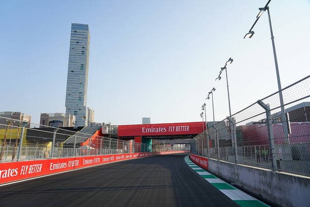 Formula 1 Saudi Arabia Grand Prix 02 12 2021, Jeddah Corniche Circuit, Jeddah, Formula 1 Saudi Arabia Grand Prix ,in the picture overview of the track in Jeddah. nordphotoxGmbHx xBratic nph00250