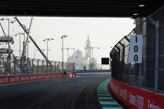 Formula 1 Saudi Arabia Grand Prix 02 12 2021, Jeddah Corniche Circuit, Jeddah, Formula 1 Saudi Arabia Grand Prix ,in the picture overview of the track in Jeddah. nordphotoxGmbHx xBratic nph00250