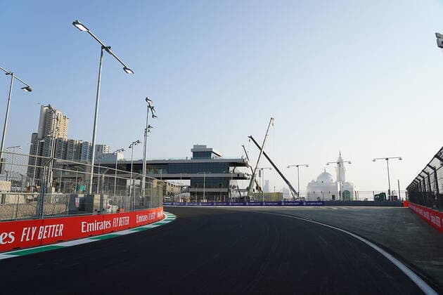 Formula 1 Saudi Arabia Grand Prix 02 12 2021, Jeddah Corniche Circuit, Jeddah, Formula 1 Saudi Arabia Grand Prix ,in the picture overview of the track in Jeddah. nordphotoxGmbHx xBratic nph00250