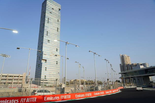 Formula 1 Saudi Arabia Grand Prix 02 12 2021, Jeddah Corniche Circuit, Jeddah, Formula 1 Saudi Arabia Grand Prix ,in the picture overview of the track in Jeddah. nordphotoxGmbHx xBratic nph00250