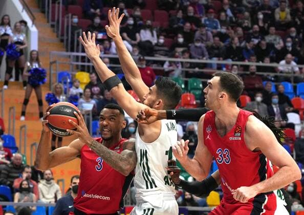 Basketball, Euroleague, ZSKA Moscow - Panathinaikos Athens
