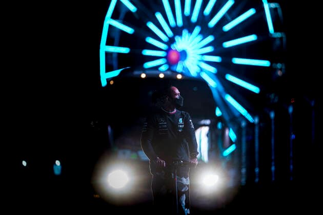 December 2, 2021, Jeddah, Saudi Arabia: LEWIS HAMILTON of Great Britain and Mercedes-AMG F1 Team is seen during preparations of the 2021 FIA Formula 1 Saudi Arabian Grand Prix at Jeddah Corniche Circuit in Jeddah, Saudi Arabia. Jeddah Saudi Arabia - ZUMAg147 20211202_zap_g147_032 Copyright: xJamesxGasperottix