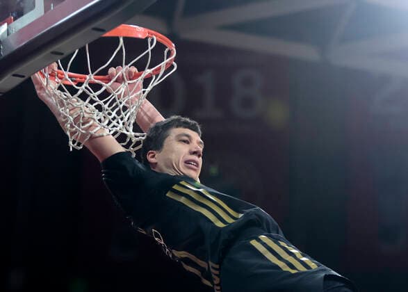 02 12 2021, Euroleague, FC Bayern Basketball vs Villeurbanne , Basketball, Audi Dome Munich, Sports, in picture Vladimir Lucic FCB Basketball