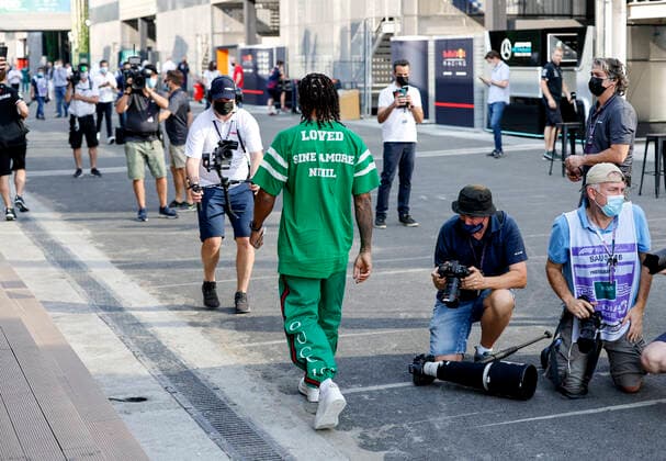 44 Lewis Hamilton GBR, Mercedes AMG Petronas F1 Team , F1 Grand Prix of Saudi Arabia at Jeddah Corniche Circuit on December 3, 2021 in Jeddah, Saudi Arabia Photo by HOCH ZWEI Jeddah Saudi Arabia