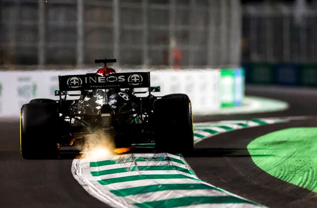 44 Lewis Hamilton GBR, Mercedes AMG Petronas F1 Team , F1 Grand Prix of Saudi Arabia at Jeddah Corniche Circuit on December 3, 2021 in Jeddah, Saudi Arabia Photo by HOCH ZWEI Jeddah Saudi Arabia