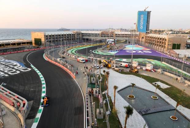 3 Daniel Ricciardo AUS, McLaren F1 Team , F1 Grand Prix of Saudi Arabia at Jeddah Corniche Circuit on December 3, 2021 in Jeddah, Saudi Arabia Photo by HOCH ZWEI Jeddah Saudi Arabia