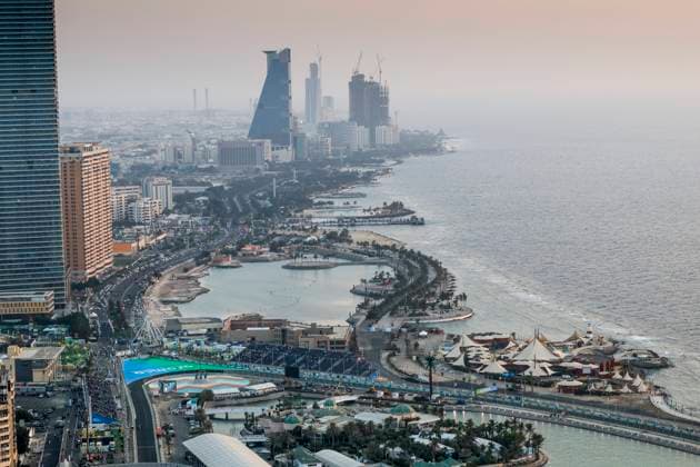 General view, F1 Grand Prix of Saudi Arabia at Jeddah Corniche Circuit on December 3, 2021 in Jeddah, Saudi Arabia Photo by HOCH ZWEI Jeddah Saudi Arabia