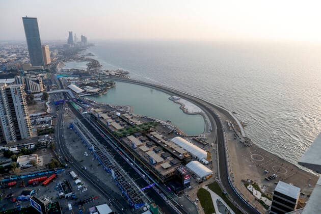 General view, F1 Grand Prix of Saudi Arabia at Jeddah Corniche Circuit on December 3, 2021 in Jeddah, Saudi Arabia Photo by HOCH ZWEI Jeddah Saudi Arabia