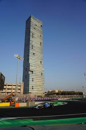Formula 1 Saudi Arabia Grand Prix 03 12 2021, Jeddah Corniche Circuit, Jeddah, Formula 1 Saudi Arabia Grand Prix ,pictured is George Russel GBR , Williams Racing. nordphotoxGmbHx xBratic nph00250