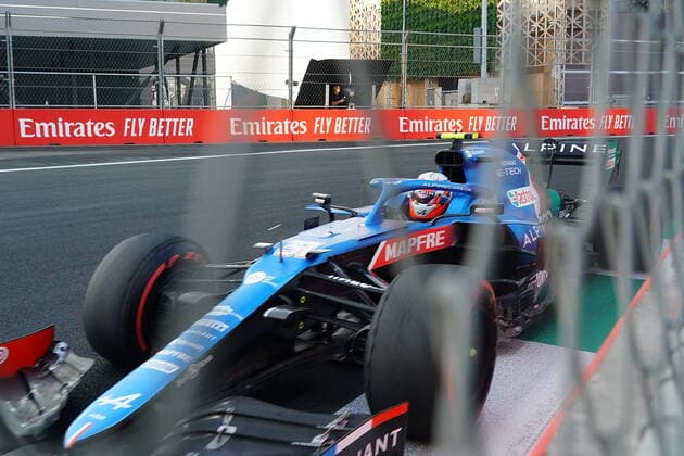 Formula 1 Saudi Arabia Grand Prix 03 12 2021, Jeddah Corniche Circuit, Jeddah, Formula 1 Saudi Arabia Grand Prix ,in picture Esteban Ocon FRA , Alpine F1 Team nordphotoxGmbHx xBratic nph00250