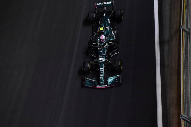 Formula 1 Grand Prix of Saudi Arabia 03 12 2021, Jeddah Corniche Circuit, Jeddah, Formula 1 Grand Prix of Saudi Arabia ,in the picture Sebastian Vettel DEU , Aston Martin Cognizant Formula One Team nordphotoxGmbHx xBratic nph00250