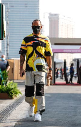 44 Lewis Hamilton GBR, Mercedes AMG Petronas F1 Team , F1 Grand Prix of Saudi Arabia at Jeddah Corniche Circuit on December 4, 2021 in Jeddah, Saudi Arabia Photo by HOCH ZWEI Jeddah Saudi Arabia