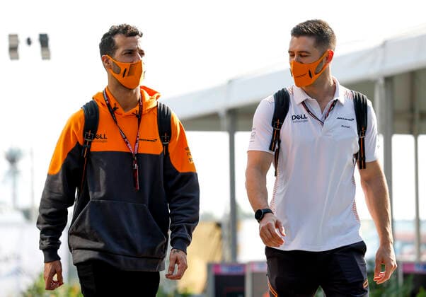 3 Daniel Ricciardo AUS, McLaren F1 Team , F1 Grand Prix of Saudi Arabia at Jeddah Corniche Circuit on December 4, 2021 in Jeddah, Saudi Arabia Photo by HOCH ZWEI Jeddah Saudi Arabia