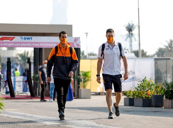 3 Daniel Ricciardo AUS, McLaren F1 Team , F1 Grand Prix of Saudi Arabia at Jeddah Corniche Circuit on December 4, 2021 in Jeddah, Saudi Arabia Photo by HOCH ZWEI Jeddah Saudi Arabia