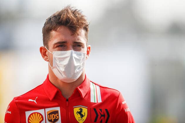 LECLERC Charles (mco), Scuderia Ferrari SF21, portrait during the Formula 1 stc Saudi Arabian Grand Prix 2021, 21th round of the 2021 FIA Formula One World Championship, WM, Weltmeisterschaft from December 3 to 5, 2021 on the Jeddah Corniche Circuit, in Jeddah, Saudi Arabia - F1 - SAUDI ARABIAN GRAND PRIX 2021 DPPI Panoramic  00121043__V2_5050