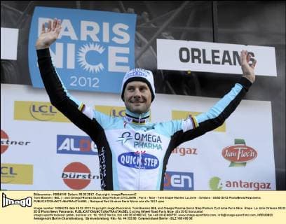 Cycling, Paris - Nice, Tom Boonen wins the 1st stage