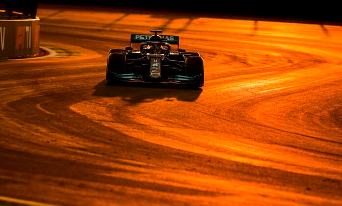 44 Lewis Hamilton GBR, Mercedes AMG Petronas F1 Team , F1 Grand Prix of Saudi Arabia at Jeddah Corniche Circuit on December 4, 2021 in Jeddah, Saudi Arabia Photo by HOCH ZWEI Jeddah Saudi Arabia