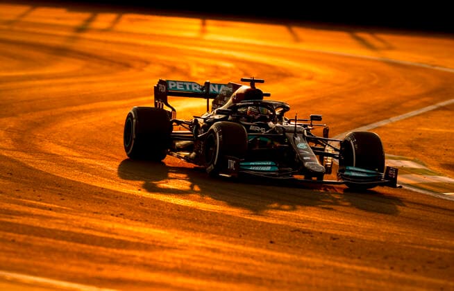 44 Lewis Hamilton GBR, Mercedes AMG Petronas F1 Team , F1 Grand Prix of Saudi Arabia at Jeddah Corniche Circuit on December 4, 2021 in Jeddah, Saudi Arabia Photo by HOCH ZWEI Jeddah Saudi Arabia