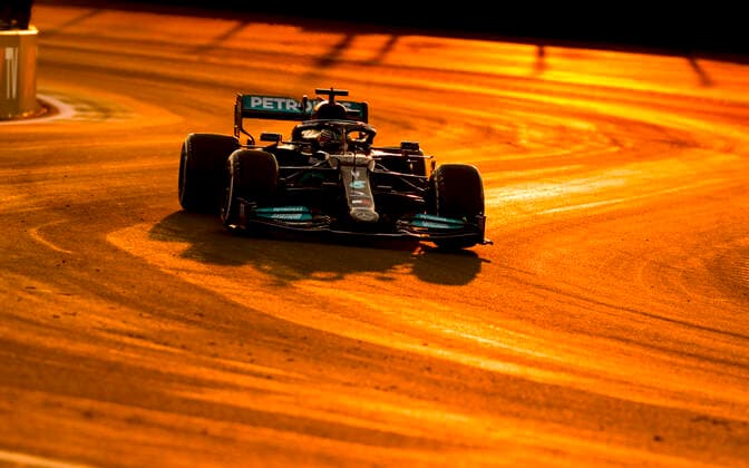 44 Lewis Hamilton GBR, Mercedes AMG Petronas F1 Team , F1 Grand Prix of Saudi Arabia at Jeddah Corniche Circuit on December 4, 2021 in Jeddah, Saudi Arabia Photo by HOCH ZWEI Jeddah Saudi Arabia