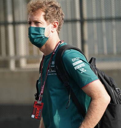 Formula 1 Grand Prix of Saudi Arabia 04 12 2021, Jeddah Corniche Circuit, Jeddah, Formula 1 Grand Prix of Saudi Arabia ,in the picture Sebastian Vettel DEU , Aston Martin Cognizant Formula One Team nordphotoxGmbHx xBratic nph00250