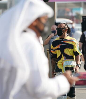 Formula 1 Saudi Arabia Grand Prix 04 12 2021, Jeddah Corniche Circuit, Jeddah, Formula 1 Saudi Arabia Grand Prix ,in picture Lewis Hamilton GBR , Mercedes AMG Petronas Formula One Team nordphotoxGmbHx xBratic nph00250