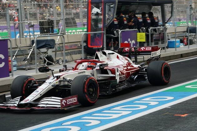 Formula 1 Saudi Arabia Grand Prix 04 12 2021, Jeddah Corniche Circuit, Jeddah, Formula 1 Saudi Arabia Grand Prix ,pictured Kimi Raikkonen FIN , Alfa Romeo Racing ORLEN nordphotoxGmbHx xBratic nph00250