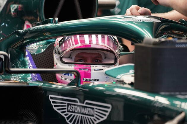 Formula 1 Grand Prix of Saudi Arabia 04 12 2021, Jeddah Corniche Circuit, Jeddah, Formula 1 Grand Prix of Saudi Arabia ,in the picture Sebastian Vettel DEU , Aston Martin Cognizant Formula One Team nordphotoxGmbHx xBratic nph00250