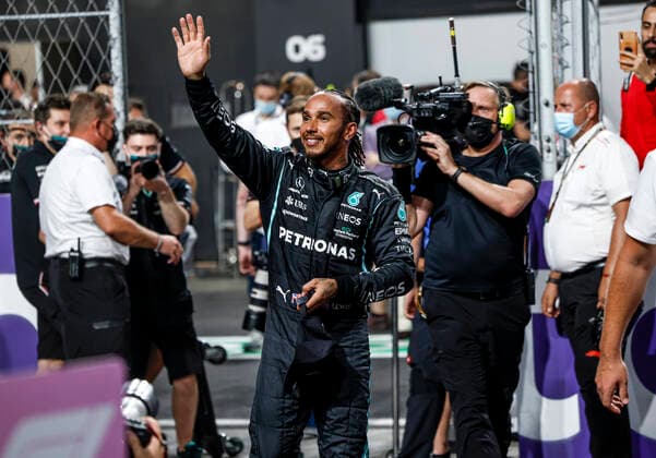 44 Lewis Hamilton GBR, Mercedes AMG Petronas F1 Team , F1 Grand Prix of Saudi Arabia at Jeddah Corniche Circuit on December 4, 2021 in Jeddah, Saudi Arabia Photo by HOCH ZWEI Jeddah Saudi Arabia