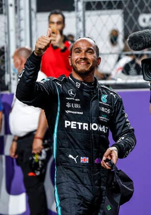 44 Lewis Hamilton GBR, Mercedes AMG Petronas F1 Team , F1 Grand Prix of Saudi Arabia at Jeddah Corniche Circuit on December 4, 2021 in Jeddah, Saudi Arabia Photo by HOCH ZWEI Jeddah Saudi Arabia