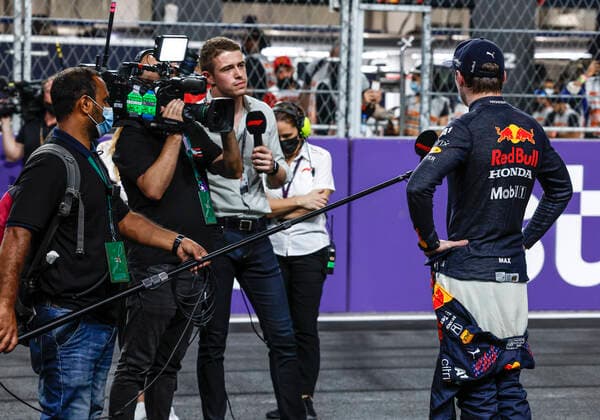 33 Max Verstappen NED, Red Bull Racing , F1 Grand Prix of Saudi Arabia at Jeddah Corniche Circuit on December 4, 2021 in Jeddah, Saudi Arabia Photo by HOCH ZWEI Jeddah Saudi Arabia