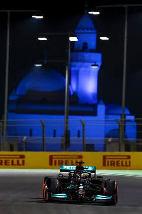 44 Lewis Hamilton GBR, Mercedes AMG Petronas F1 Team , F1 Grand Prix of Saudi Arabia at Jeddah Corniche Circuit on December 4, 2021 in Jeddah, Saudi Arabia Photo by HOCH ZWEI Jeddah Saudi Arabia