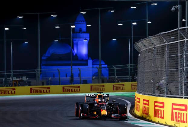 33 Max Verstappen NED, Red Bull Racing , F1 Grand Prix of Saudi Arabia at Jeddah Corniche Circuit on December 4, 2021 in Jeddah, Saudi Arabia Photo by HOCH ZWEI Jeddah Saudi Arabia