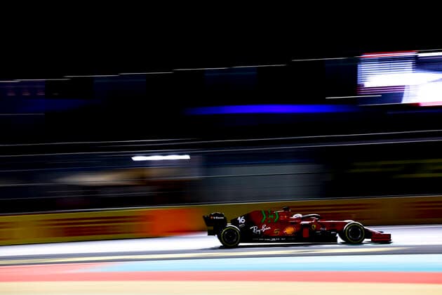16 Charles Leclerc MON, Scuderia Ferrari Mission Winnow , F1 Grand Prix of Saudi Arabia at Jeddah Corniche Circuit on December 4, 2021 in Jeddah, Saudi Arabia Photo by HOCH ZWEI Jeddah Saudi Arabia