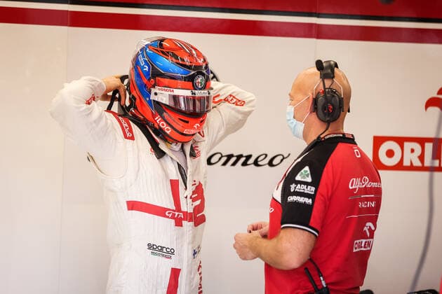 RAIKKONEN Kimi (fin), Alfa Romeo Racing ORLEN C41, portrait during the Formula 1 stc Saudi Arabian Grand Prix 2021, 21th round of the 2021 FIA Formula One World Championship, WM, Weltmeisterschaft from December 3 to 5, 2021 on the Jeddah Corniche Circuit, in Jeddah, Saudi Arabia - F1 - SAUDI ARABIAN GRAND PRIX 2021 DPPI Panoramic  00121043_AV6_2287