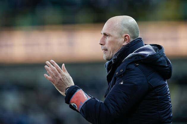 Club Brugge s head coach Philippe Clement pictured during a soccer match between Club Brugge KV and RFC Seraing, Saturday 04 December 2021 in Brugge, on day 17 of the Jupiler Pro League first division of the Belgian championship. BRUNOxFAHY x3149278x