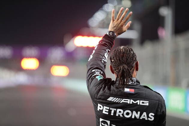 F1 Grand Prix of Saudi Arabia 44 Lewis Hamilton (GBR, Mercedes-AMG Petronas F1 Team), F1 Grand Prix of Saudi Arabia at Jeddah Corniche Circuit on December 4, 2021 in Jeddah, Saudi Arabia. (Photo by xpbimages.com XPB Images FIA Pool via HOCH ZWEI) Jeddah Saudi Arabia Poolfoto HOCH ZWEI Pool XPB Images ,EDITORIAL USE ONLY