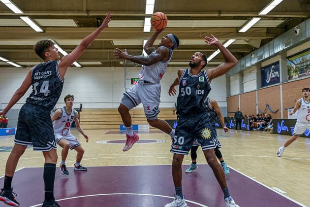 Barmer 2 Basketball Bundesliga ProB, Rheinstars Koeln vs ART Giants Leverkusen, 04 12 2021 Vincent Lamont Golson Jr RheinStars Koeln 2 , Barmer 2 Basketball Bundesliga ProB, Rheinstars Koeln vs ART Giants Leverkusen on 04 12 2021 at ASV Koeln in Koeln Nordrhein Westfalen Copyright: xBEAUTIFULxSPORTS Mueller-Laschetx